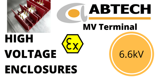 High Voltage Junction Box 6.6kV-8.3kV - Zone 1 Zone 2 Hazardous Area ATEX