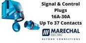 Signal and Control Plugs – Marechal 16A-30A Up To 37 Contacts (Decontactors)