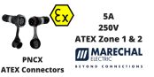 Marechal PNCX Zone 1 & 2 (Gas) Zone 21 & 22 (Dust) Hazardous Area ATEX Connectors