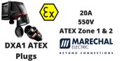 Marechal DXA1 Zone 1 & Zone 2 Hazardous Area ATEX Plugs