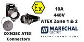 Hazardous Area Connectors ATEX (Zone 1 & Zone 2 Hazardous Area) | Marechal DXN25C