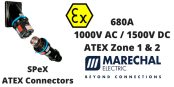 Marechal SPeX Hazardous Area Connectors ATEX (Zone 1 & Zone 2 Hazardous Area)