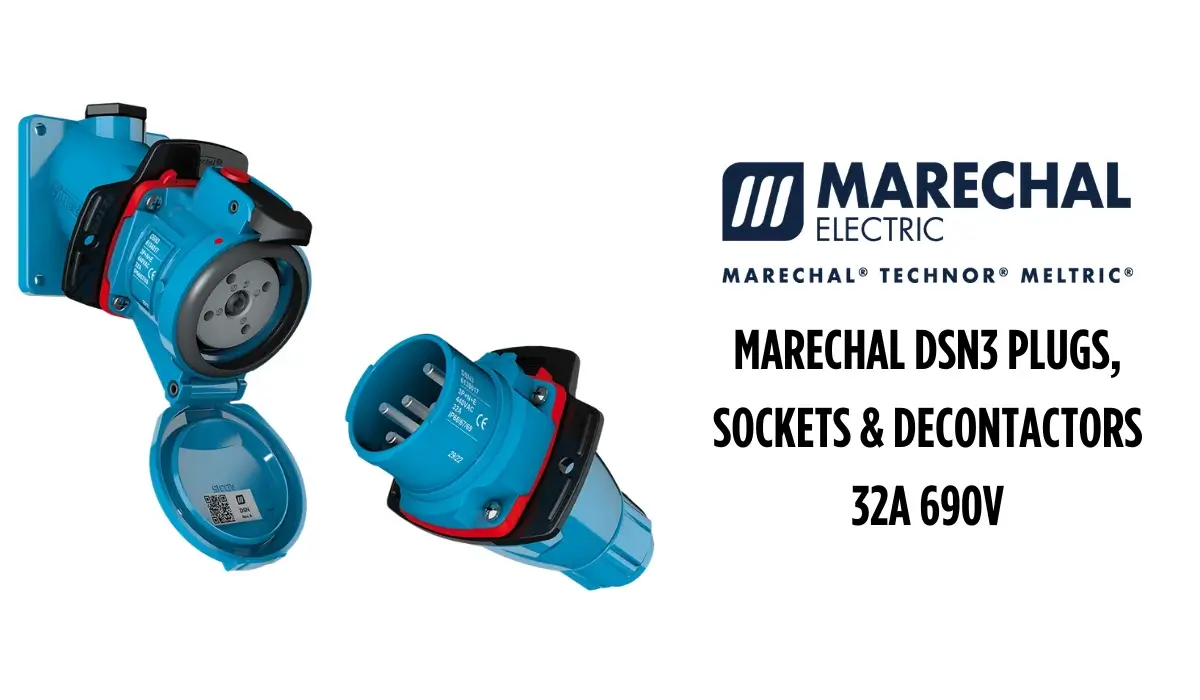 MARECHAL DSN3 PLUGS, SOCKETS & DECONTACTORS 32A 690V