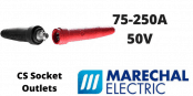 Marechal CS 75-250Amps Socket Outlets – 50 Volt Very Low Voltage LV Welding Connectors