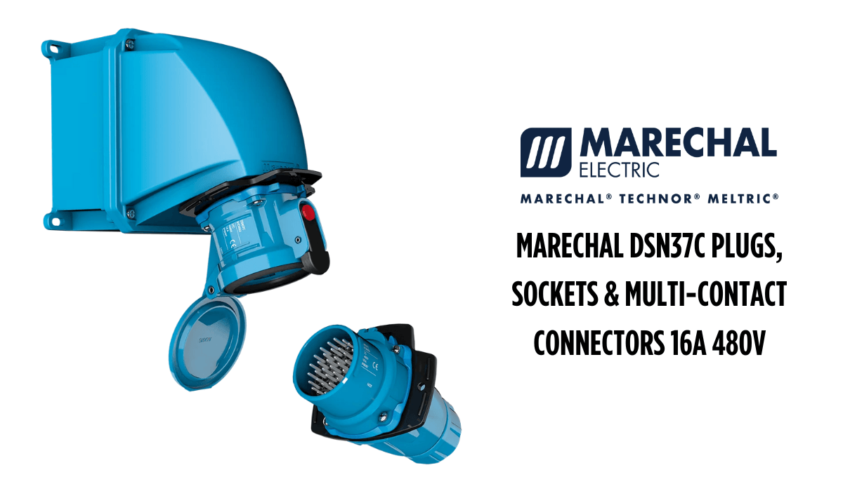 Marechal DSN37C Plugs, Sockets & Multi-Contact Connectors 16A 480V