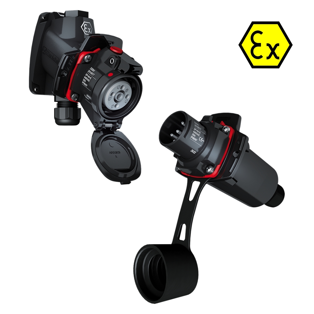 Marechal DXN1 Decontactor ATEX Plugs & Sockets - Outlet & Inlet