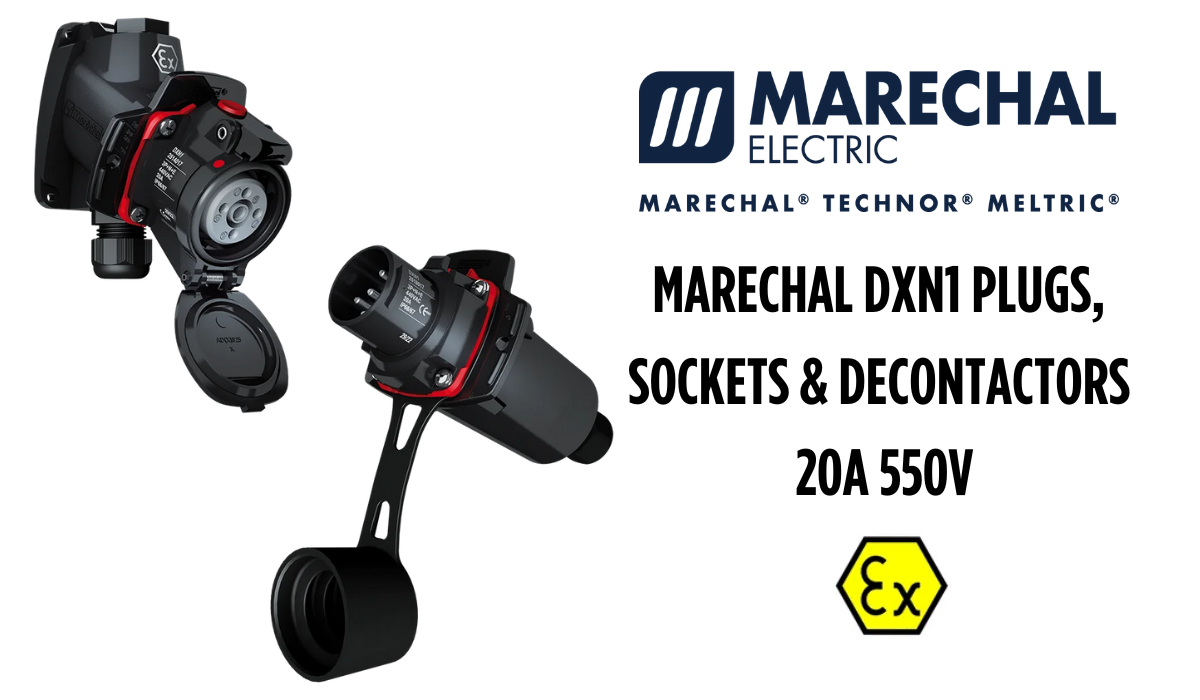 Marechal DXN1 Decontactor, Plugs & Sockets ATEX 20A 550V