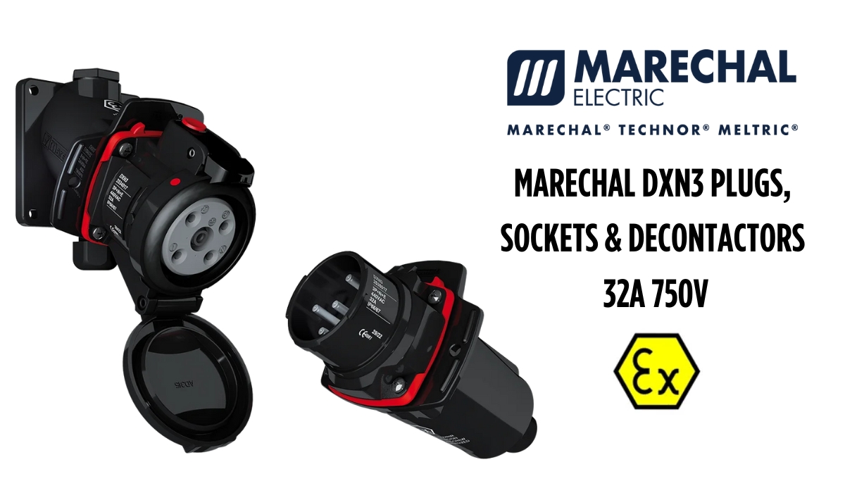 Marechal DXN3 Decontactor, Plugs & Sockets ATEX 32A 750V