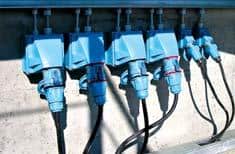 Marechal plugs and sockets for waste water treatment plants