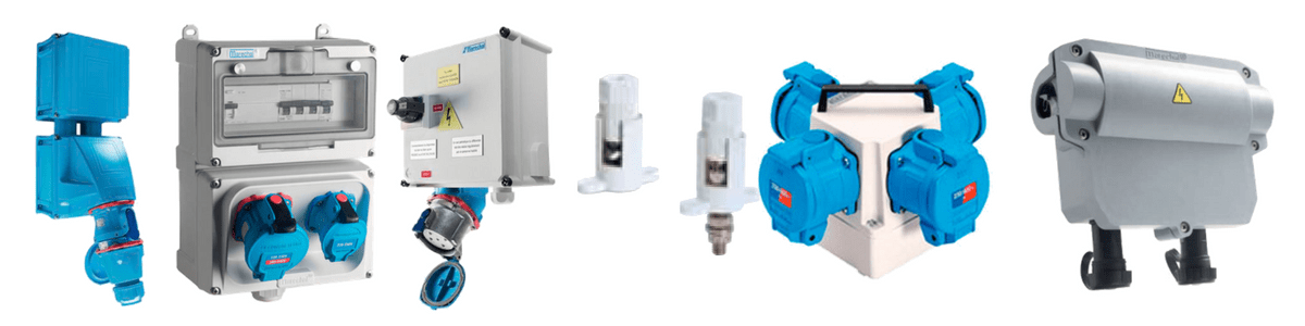 Power Distribution Boxes, Connectors, Sockets & Service Boxes