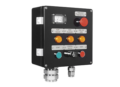 Push Button Control Station (GRP) Hazardous Area Zone 2 ATEX - Technor EFE