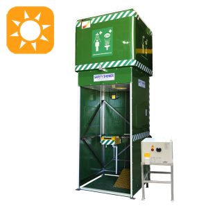 Non-Hazardous Tank Shower