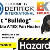Portable ATEX Fan Heater – A World First At HazardEx 2017 With EXHEAT Industrial
