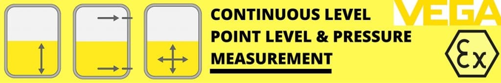 VEGA Level Sensors - Continuous, Point Level & Pressure Measurement