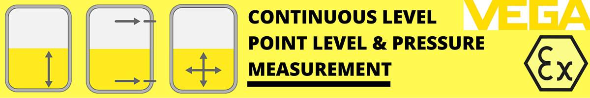 VEGA Level Sensors - Continuous, Point Level & Pressure Measurement