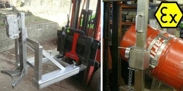 ATEX Drum Handlers - Hazardous Area Zone 1 & Zone 2 Drum Handling Equipment