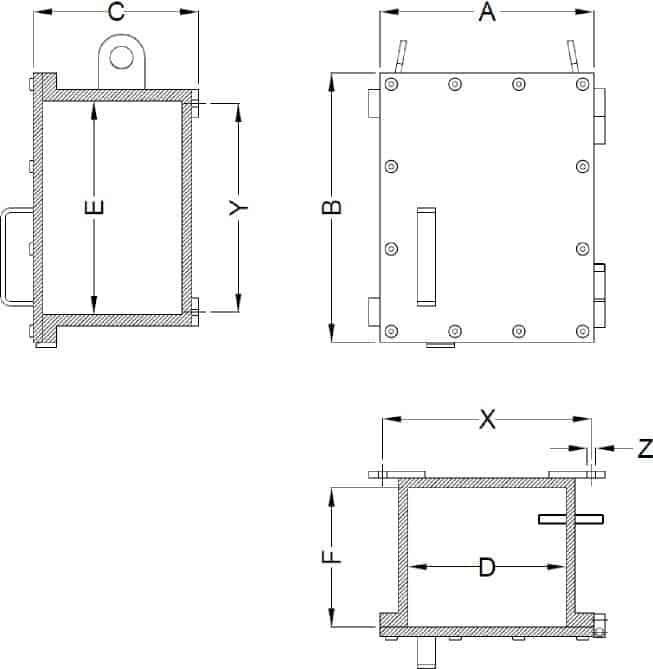 Abtech Nautilus Enclosure Dimensions