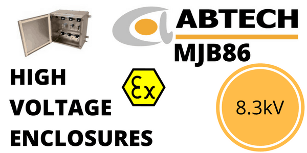 Zone 1 & Zone 2 Hazardous Area ATEX Enclosure - Abtech MJB86