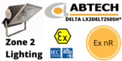 Hazardous Area Floodlight Ex nR Zone 2 ATEX | Abtech LX2DELT250SH*