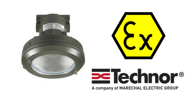 Ex d Lighting - Explosion Proof Hazardous Area Technor EVCC-PR Wellglass Lighting