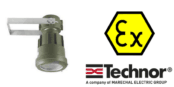 Ex d Explosion Proof LED Wellglass Lighting For Hazardous Areas | Technor EVDE-3/LED 18