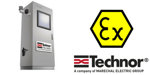 Explosion Proof Hazardous Area Technor QPREX Pressurised Cabinet