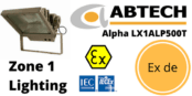Hazardous Area Flameproof Floodlight Ex de Zone 1 ATEX – Abtech LX1ALP500T