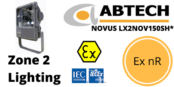 Hazardous Area Floodlight Ex nR Zone 2 ATEX | Abtech LX2NOV150SH*