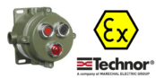 Push Button Control Station (Aluminium) Hazardous Area Zone 2 ATEX – Technor CP/EFDCN