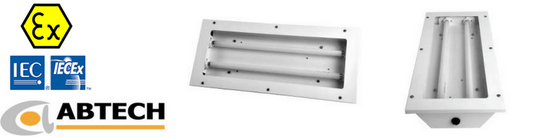 Zone 1 Increased Safety Recessed Fluorescent ATEX IECEx Ex e
