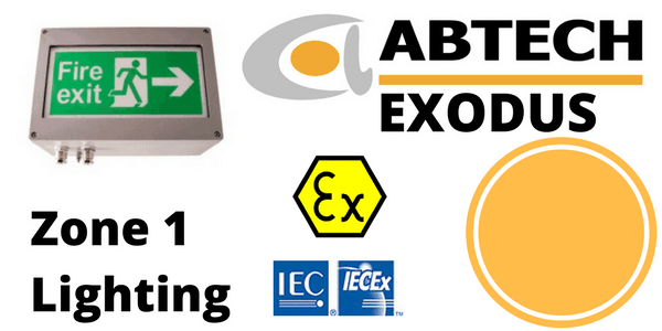 Zone 1 LED Bulkhead Hazardous Area ATEX IECEx – Abtech Exodus