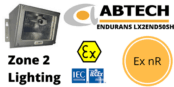 Hazardous Area Bulkhead Lighting Ex nR Zone 2 ATEX | Abtech LX2END50SH