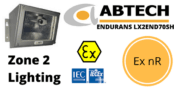 Hazardous Area Bulkhead Lighting Ex nR Zone 2 ATEX | Abtech LX2END70SH
