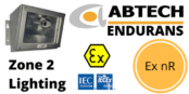 Zone 2 Bulkhead Luminaire ATEX IECEx Ex nR Hazardous Area – Abtech Endurans