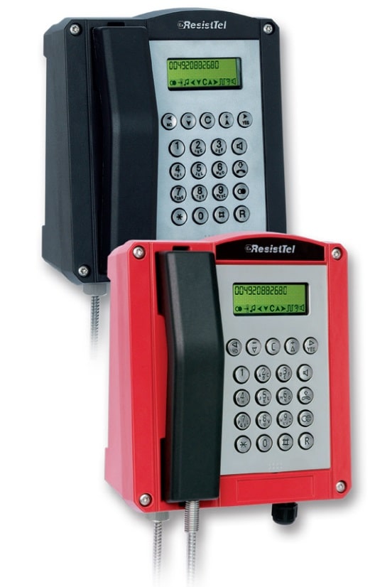 ATEX Phones Zone 1 Hazardous Area - FHF ExResistTel MB Explosion Proof Telephone