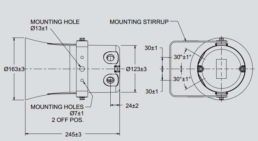 Eaton MEDC DB18 - Dimensions
