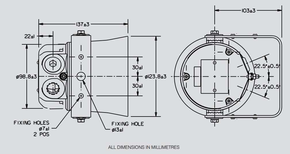 Eaton MEDC DB20 - Dimensions