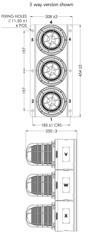 Eaton MEDC SL15 - Dimensions