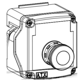 ATEX Emergency Stop | Zone 1 & Zone 2 Hazardous Area | ATX U41W2D9