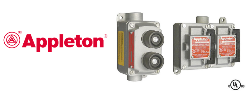 Appleton EFD/EFDB & EDS Control Stations & Pilot Lights