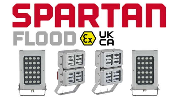 Raytec SPARTAN Floodlight ATEX LED Lighting Zone 1 & Zone 2