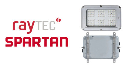 SPZ-BL24 Raytec SPARTAN Bulkhead ATEX Light for Zone 2 & Zone 22