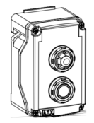 ATEX Push Button & Push-Pull Emergency Stop | Zone 1 & Zone 2 Hazardous Area | ATX U42W2PGA5