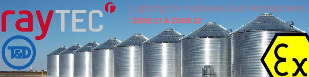 Lighting | Explosive Dust Atmospheres | Zone 20 21 22 | UK & Export Sales