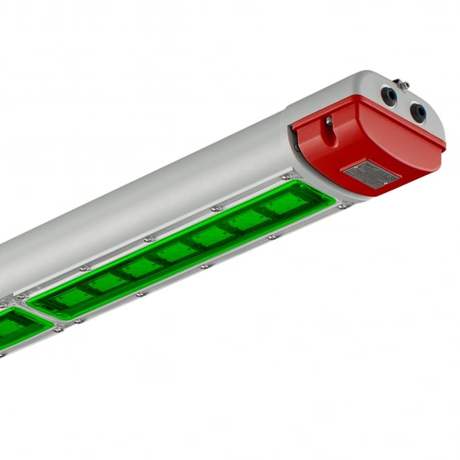 Raytec Spartan WL168-G-EMX25 Safety Shower 4ft Linear Zone 1/21 Intelligent Emergency 519nm 71W