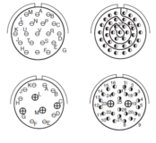 Hazardous Area Connectors | Amphe-EX Series | Insert Availability & Identification, Contacts, Sealing Plugs