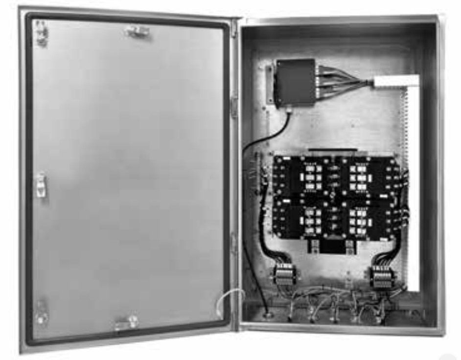 Bus Bar Panel with Main Breaker - Internal View
