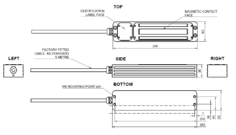 Zone Lock Set ATEX Maglocks | Hazardous Area Zone 1 Zone 2 Door Locks | Magnetic