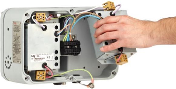 Figure 1 A modular luminaire allows parts to be removed independently