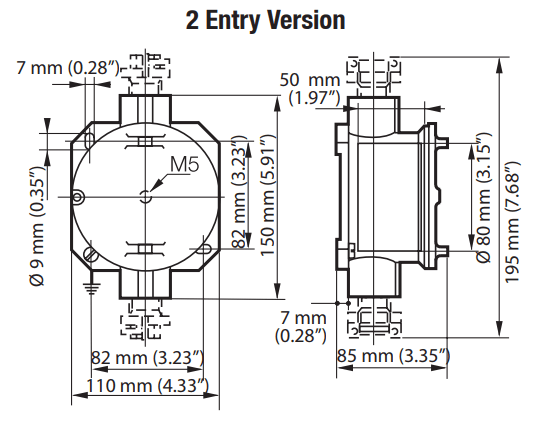 Flameproof Junction Boxes Appleton ATX JBDR